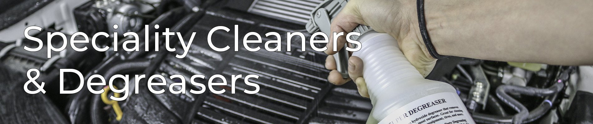 Specialty Cleaners, Degreasers & Removers