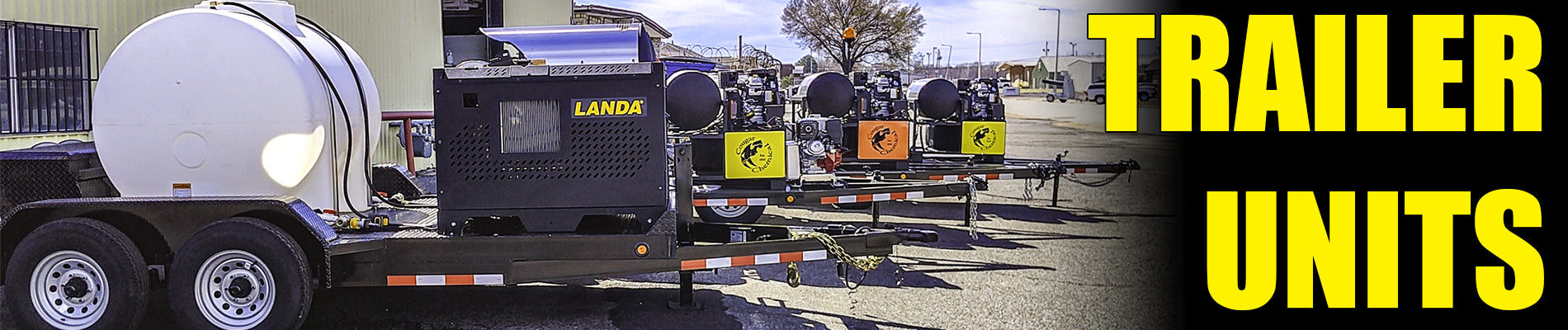 Trailer Mounted Pressure Washers