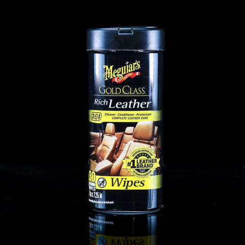 Meguiar's Gold Class Rich Leather Wipes