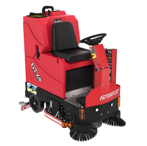 Factory Cat GTX Riding Floor Scrubber Rental