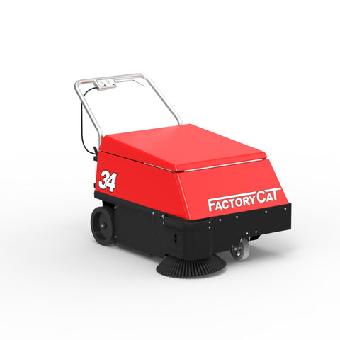 Factory Cat Model 34 Walk Behind Sweeper Rental