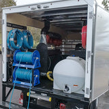 Box Truck with Dual Diesel Pressure Washers