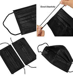 Black Disposable Face Mask