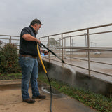 Hot Water Pressure Washer in Transit Van