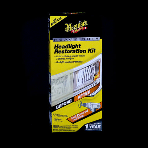 Meguiar's Heavy Duty Headlight Restoration Kit