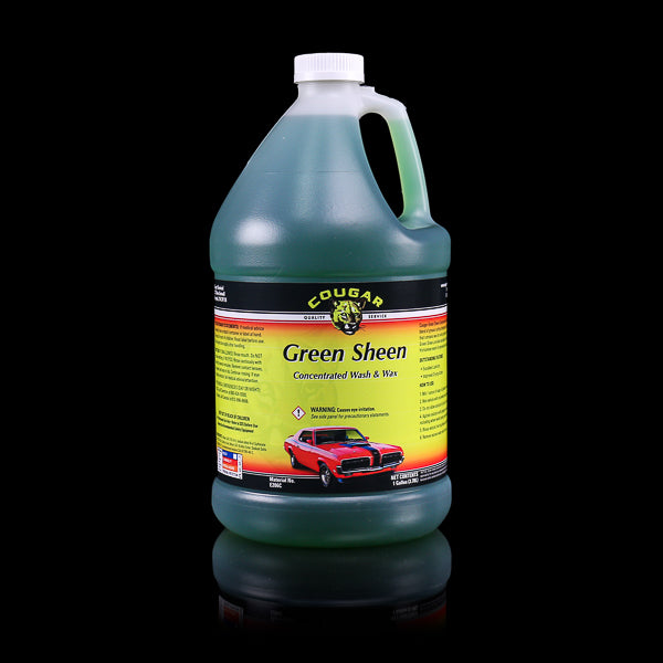 Cougar Green Sheen Auto Shampoo