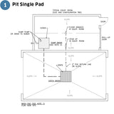 WaterMaze In-Ground Wash Pad