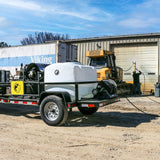 Catamount 200 Cougar Hot Water Pressure Washer Trailer Full Package