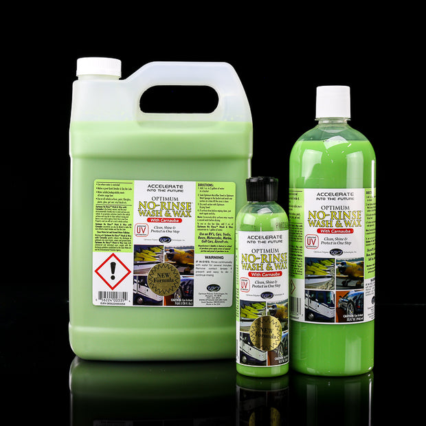 Optimum No Rinse Wash & Wax