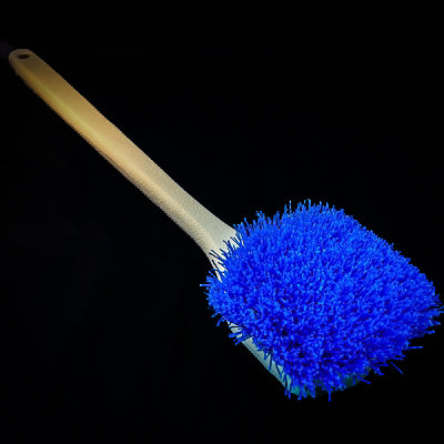 Blue Wheel Brush - Long