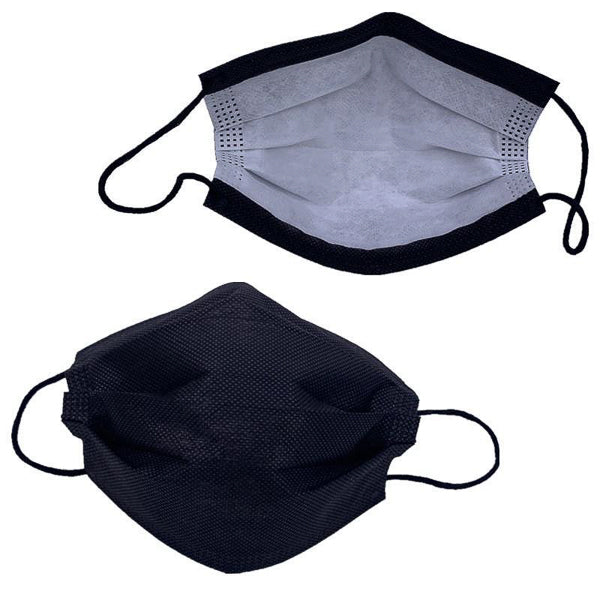 Black Disposable Face Mask