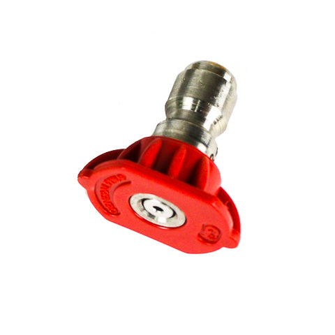 Quick Connect Nozzle Red 0°