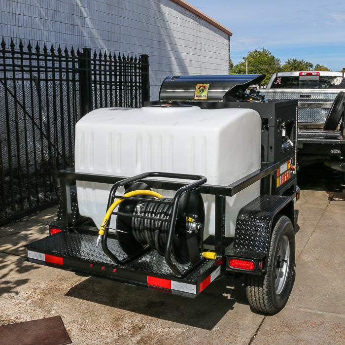 Cougar Catamount 200 Hot Water Pressure Washer Trailers