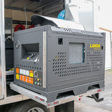 Box Truck with Dual Diesel Pressure Washers