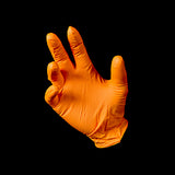 Pro Works Pyramid Grip Nitrile Disposable Gloves