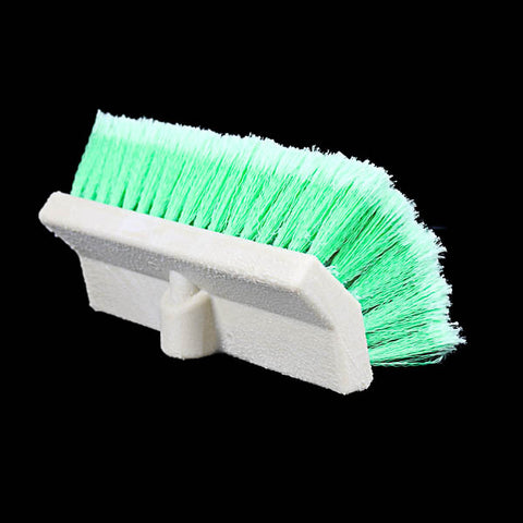 Green 10 Inch Bi-Level Brush