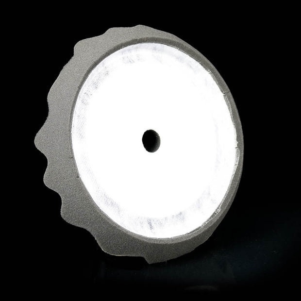 Pro 7" Black Finishing Waffle Foam Pad