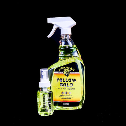 Cougar Yellow Gold automotive air freshener